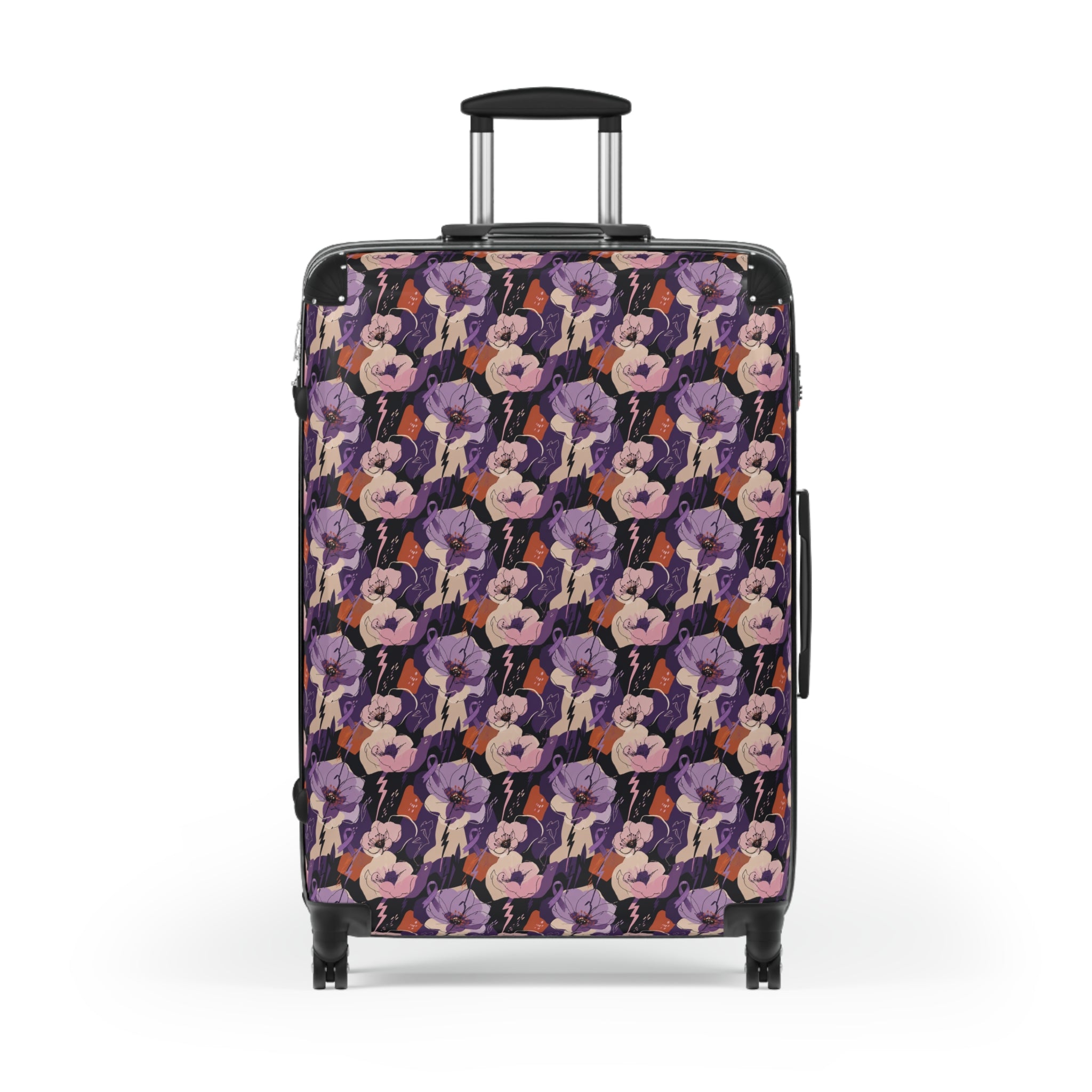Electric Bloom Epilepsy Awareness Hard-Shell Suitcase
