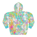 Hide & Squatch Tie-Dye Hoodie | Colorful Hidden Bigfoot All-Over Print