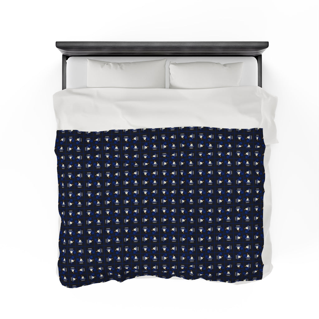 Don't Blame Me Voted for Kamala Velveteen Plush Blanket