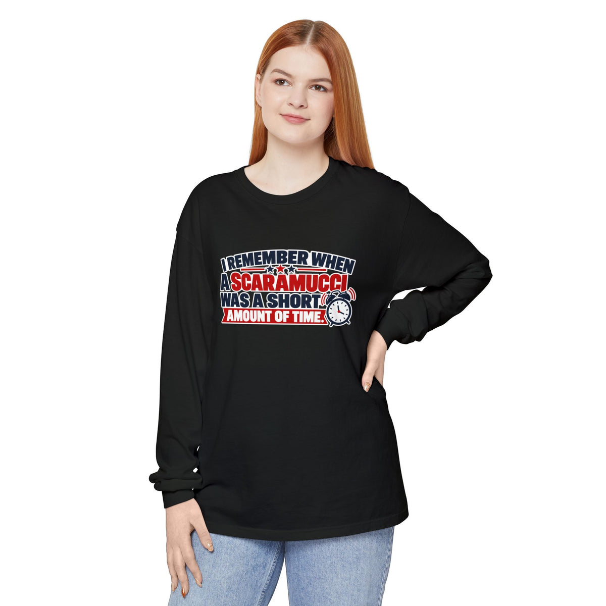 I Remember When a Scaramucci Was Short | Political Humor Long Sleeve Shirt