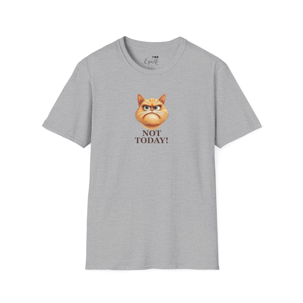Sassy Not Today Cat T-Shirt, Fun Graphic Tee