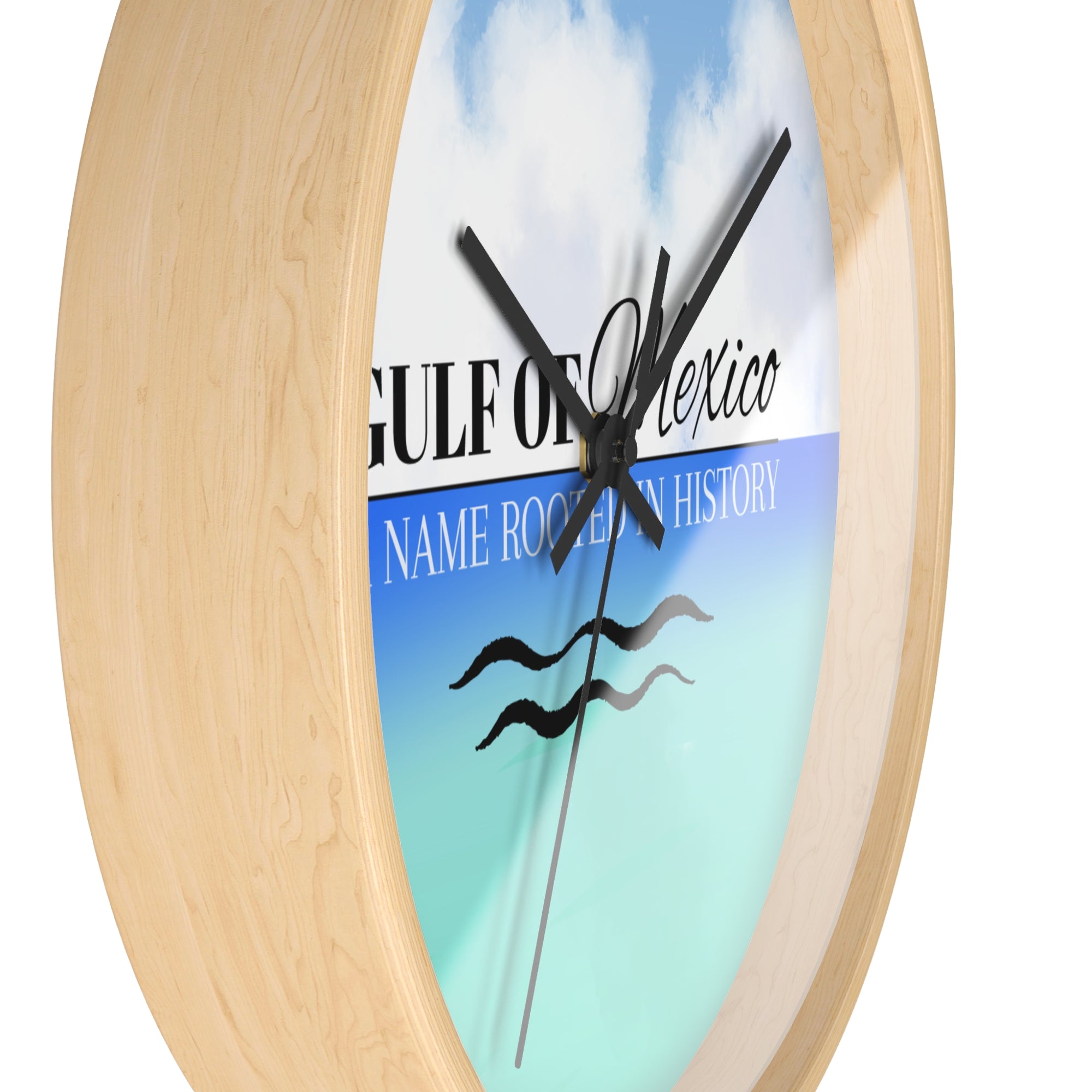 Gulf of Mexico Wall Clock