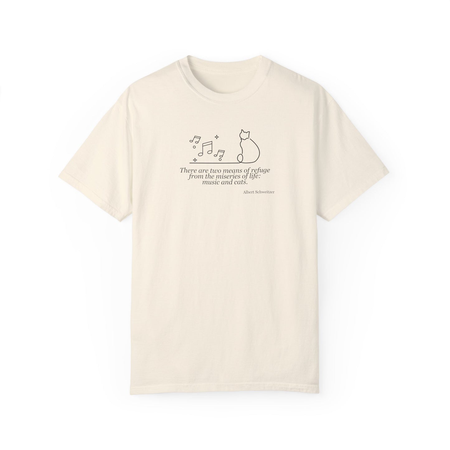 Musical Cat Unisex T-Shirt - Comfort Meets Creativity