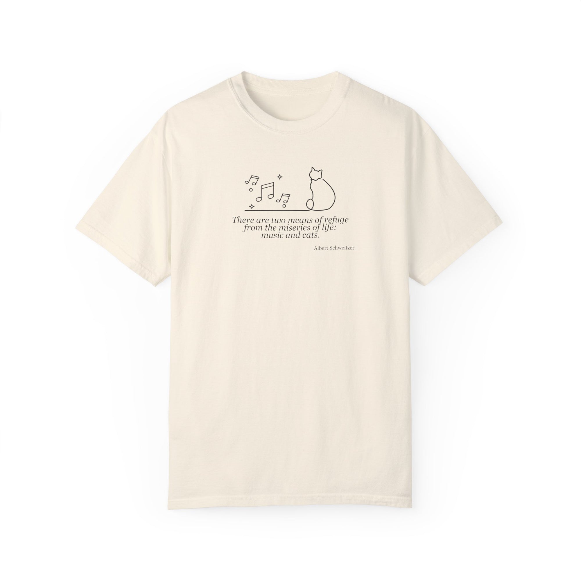 Musical Cat Unisex T-Shirt - Comfort Meets Creativity