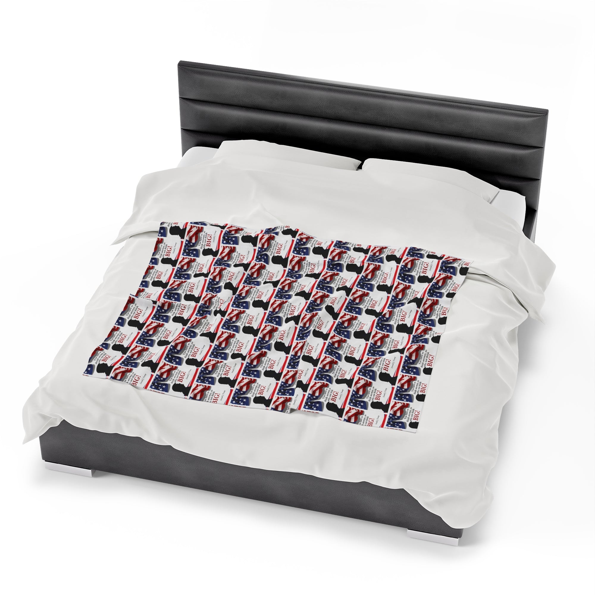 Trump: Think Big Velveteen Plush Blanket