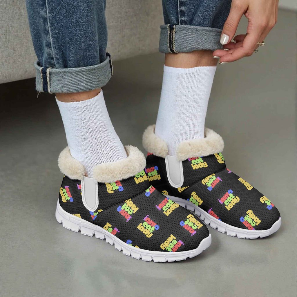 I Am a Cat Lady EVA Winter Snow Boots