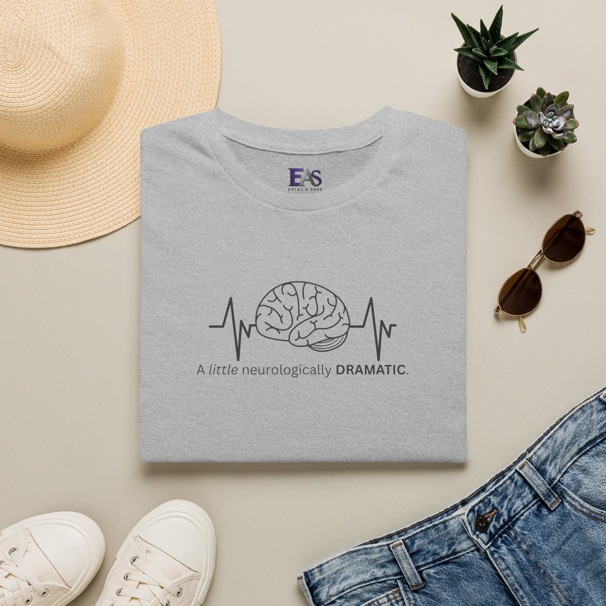 A Little Neurologically Dramatic Epilepsy Awareness T-Shirt
