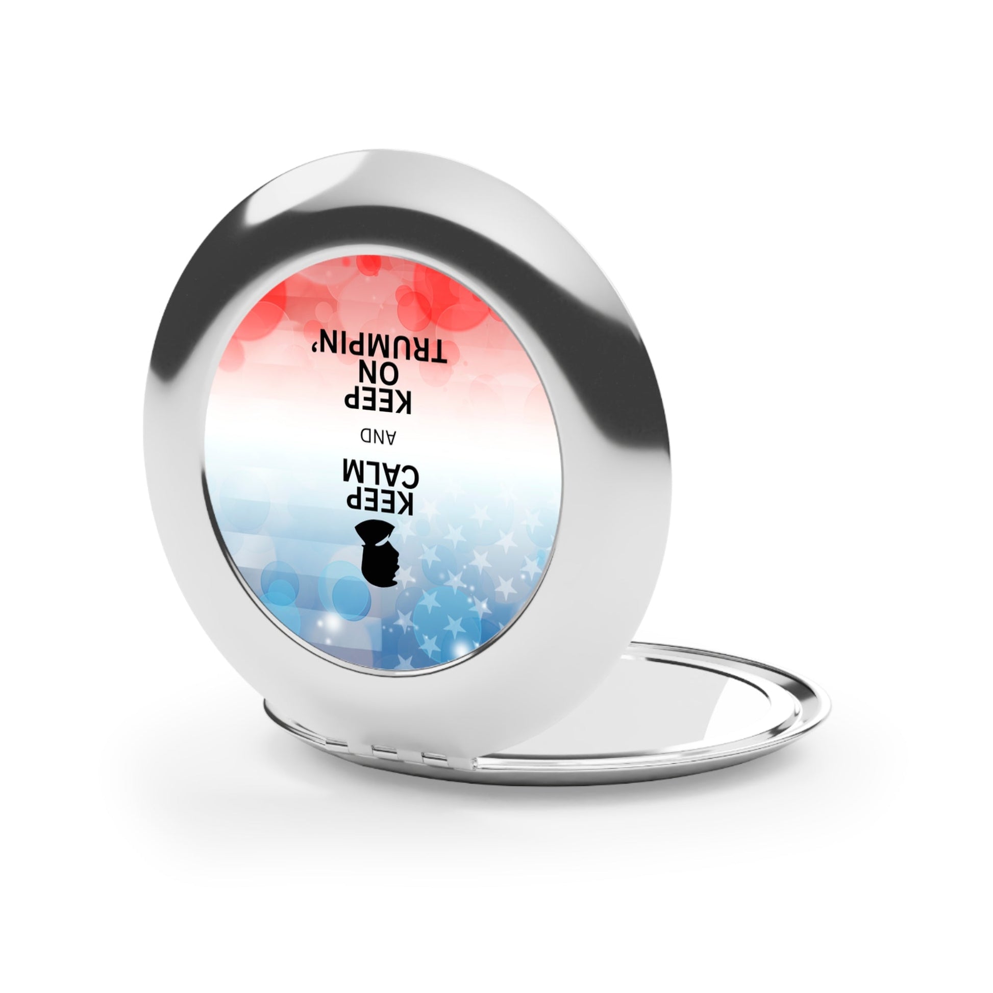 Keep Calm and Keep on Trumpin' Compact Travel Mirror Printify
