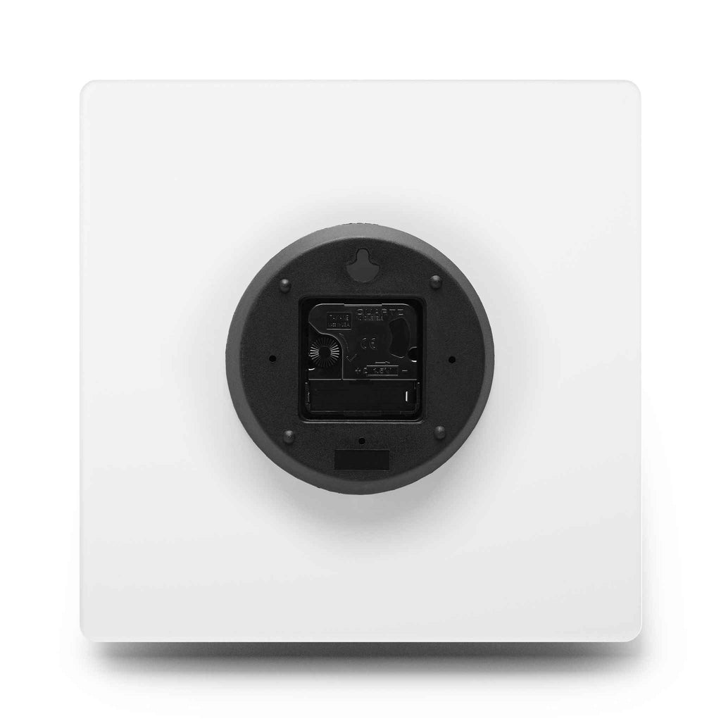 Patriotic Sketch Portrait Acrylic Wall Clock – American Flag Watercolor Clock