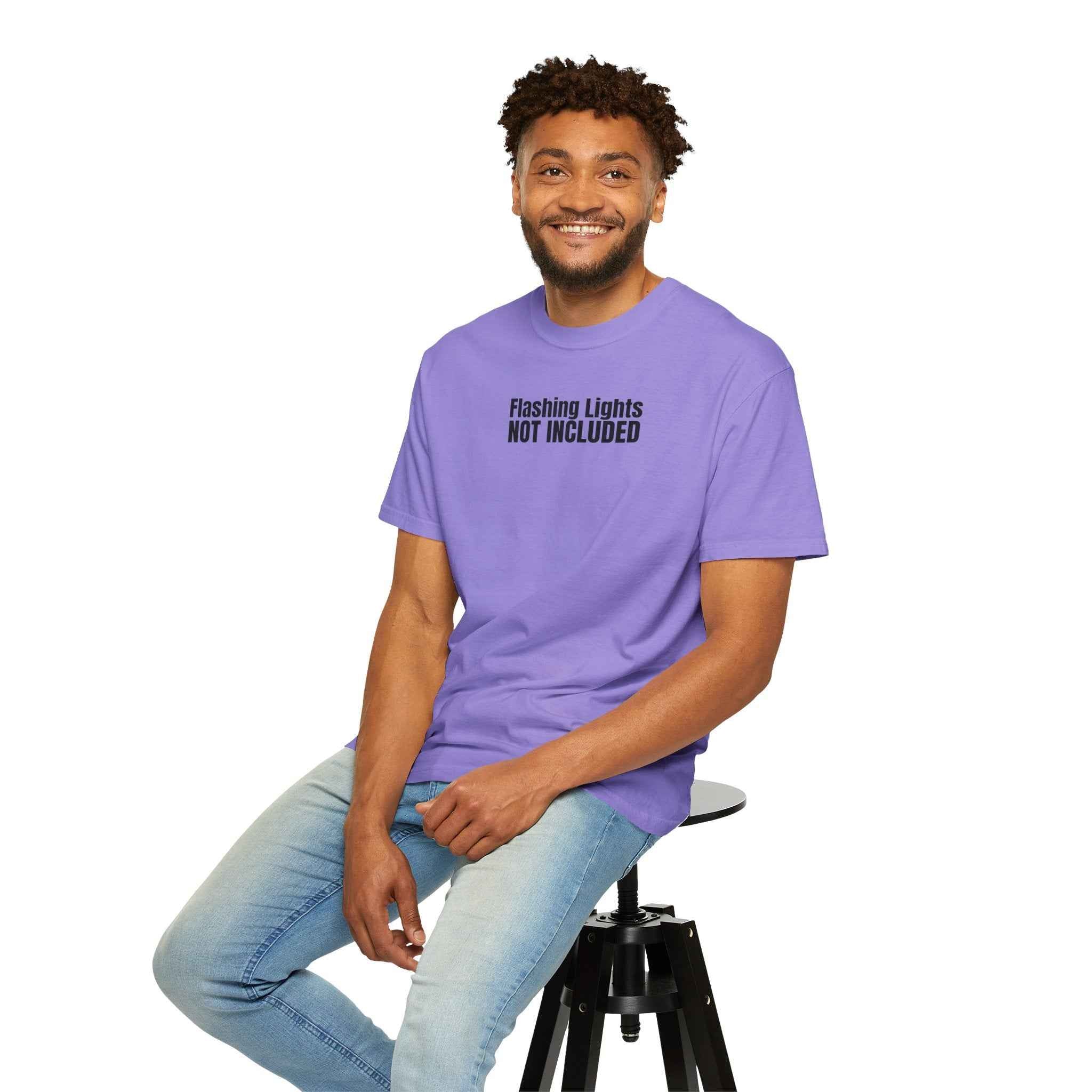 Flashing Lights Not Included T-Shirt | Epilepsy Awareness Tee