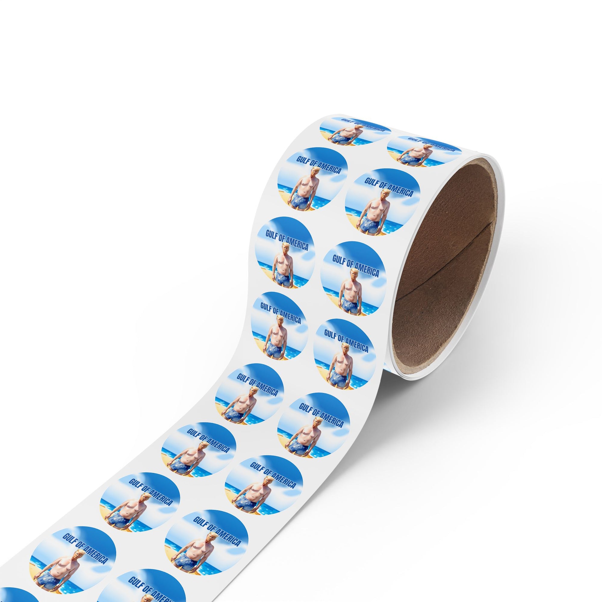 Fun American Gulf Sticker Roll - Beach Summer