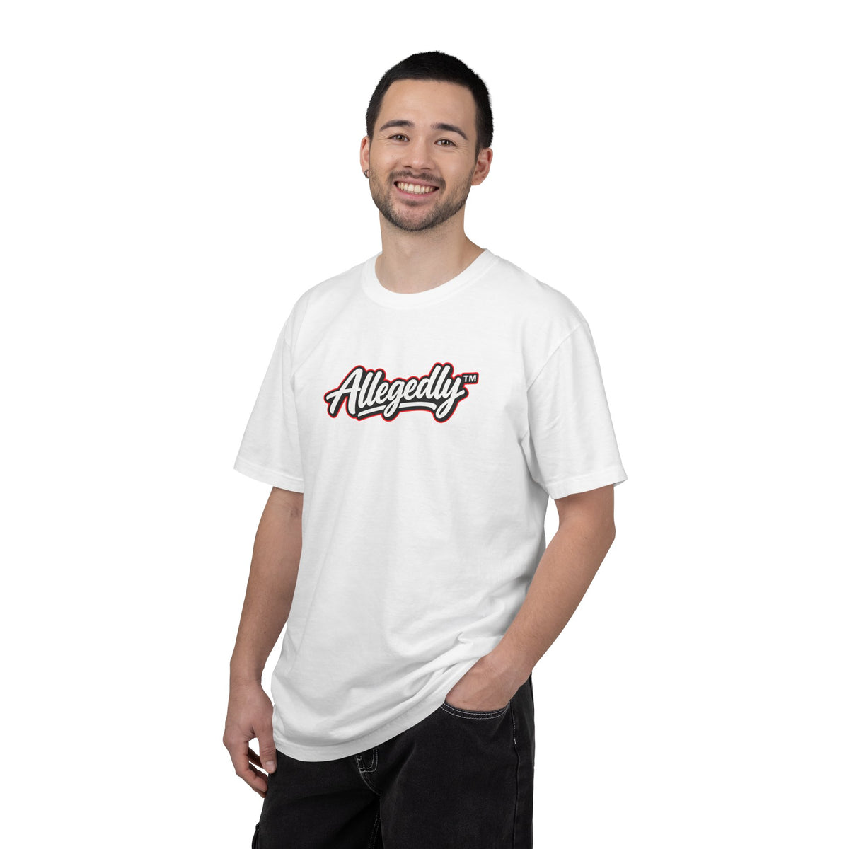 Allegedly™ Garment-Dyed T-Shirt | Funny Sarcastic Graphic Tee