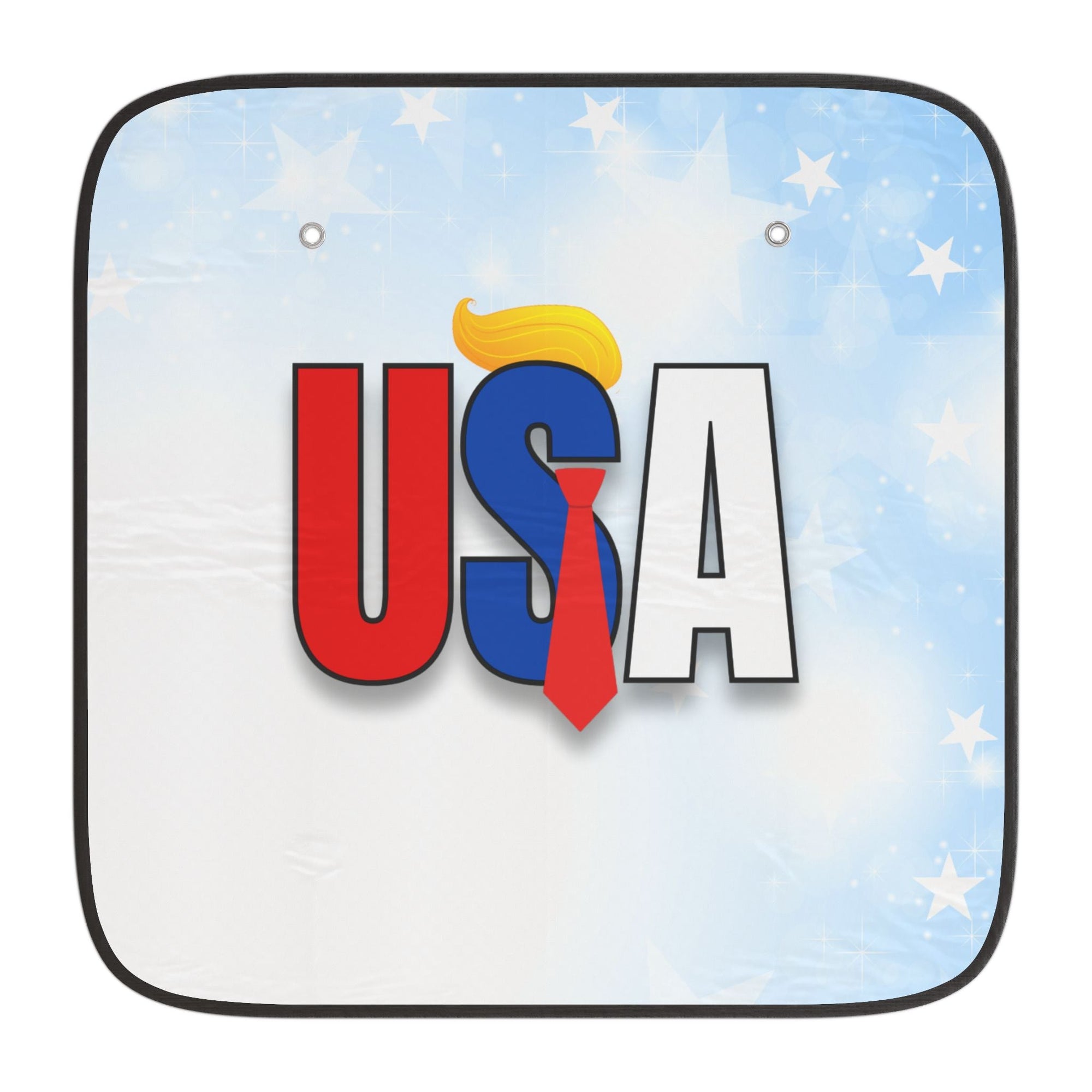 USA Trump Car Sun Shades - Sun Protection for Summer Road Trips Printify