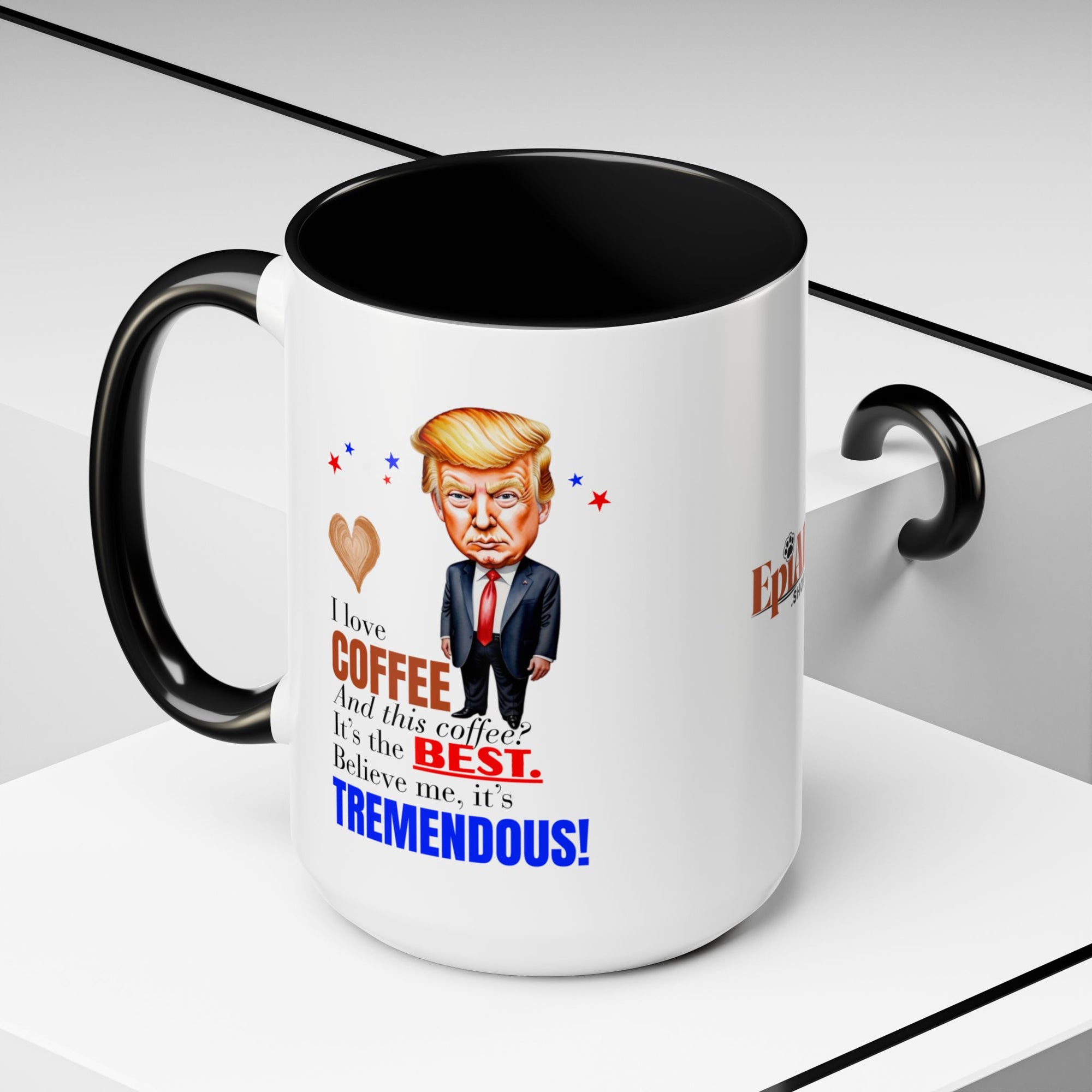 Trump-Themed Accent Coffee Mug