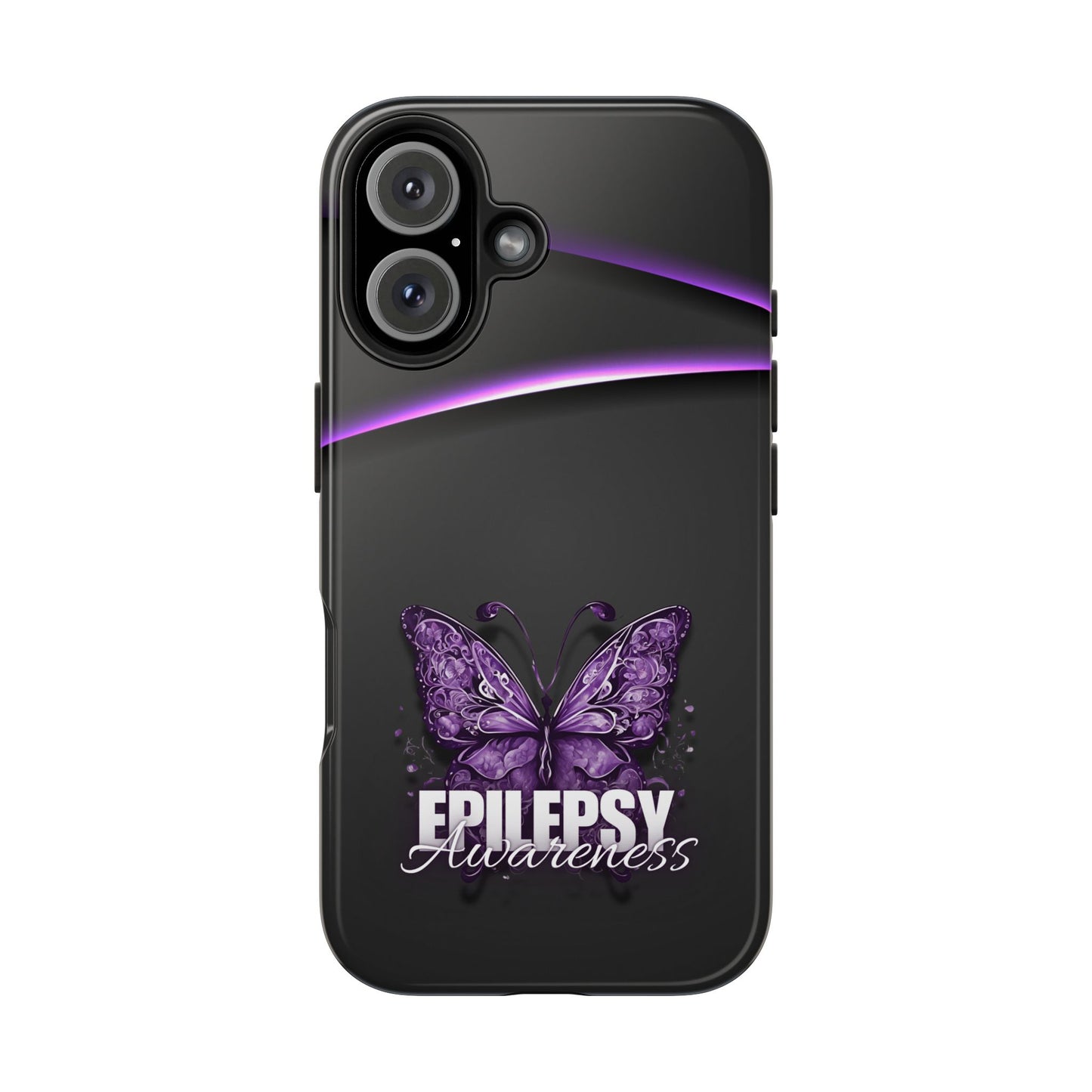 Epilepsy Awareness Butterfly Tough Phone Cases