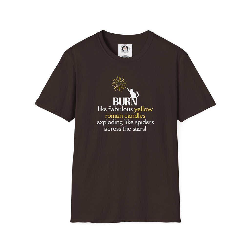 Burn Unisex Softstyle T - Shirt - T - Shirt - Epileptic Al’s Shop