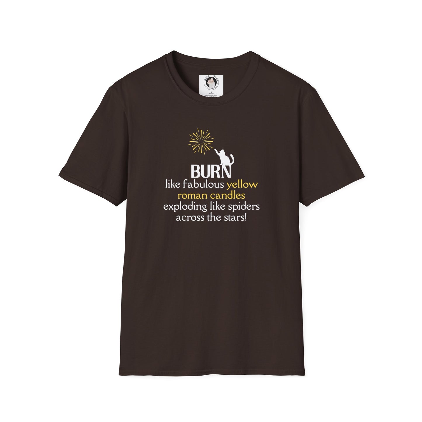 Burn Unisex Softstyle T - Shirt - T - Shirt - Epileptic Al’s Shop