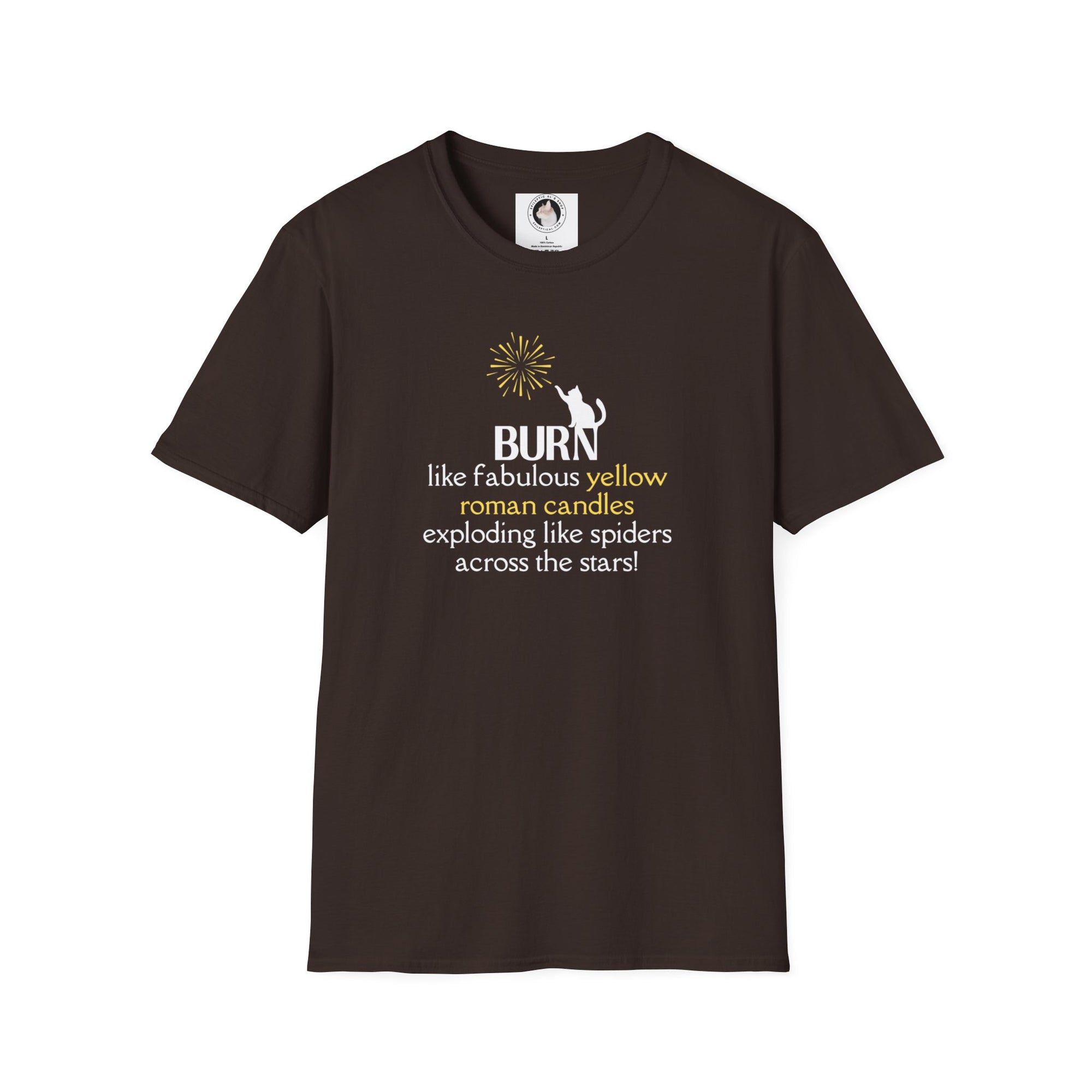 Burn Unisex Softstyle T - Shirt - T - Shirt - Epileptic Al’s Shop