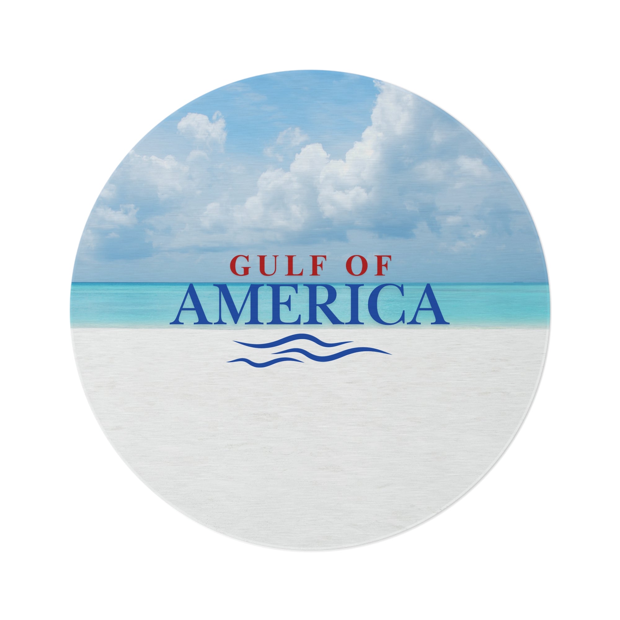 American Gulf Round Rug