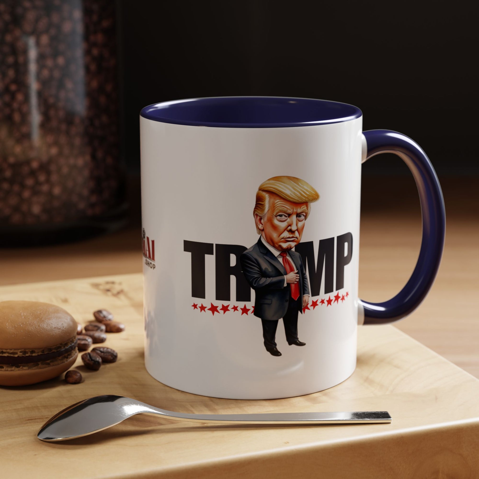 Trump Accent Coffee Mug - 11oz & 15oz, Bold Statement Mugs for Political Enthusiasts