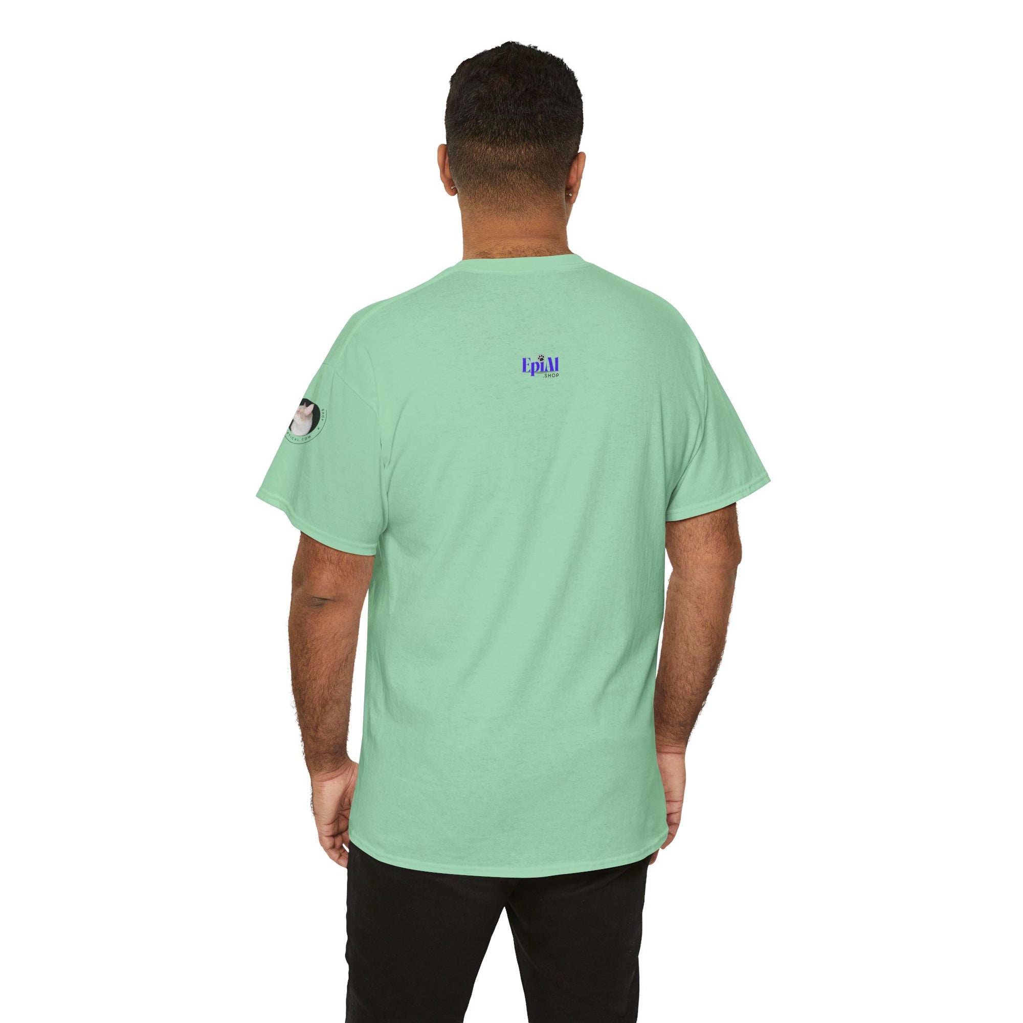 Emerald Eyed Mischief Unisex Heavy Cotton Tee