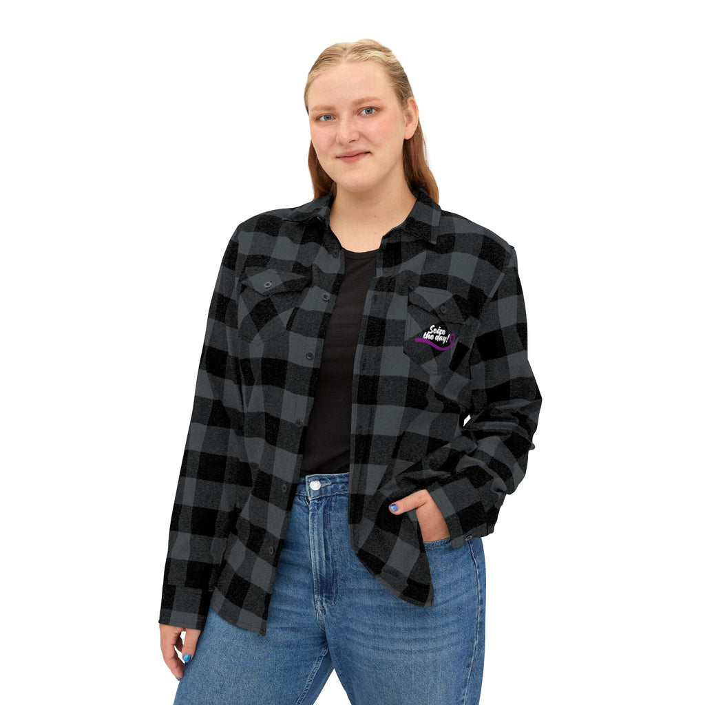 Cozy Seize the Day Unisex Flannel Shirt