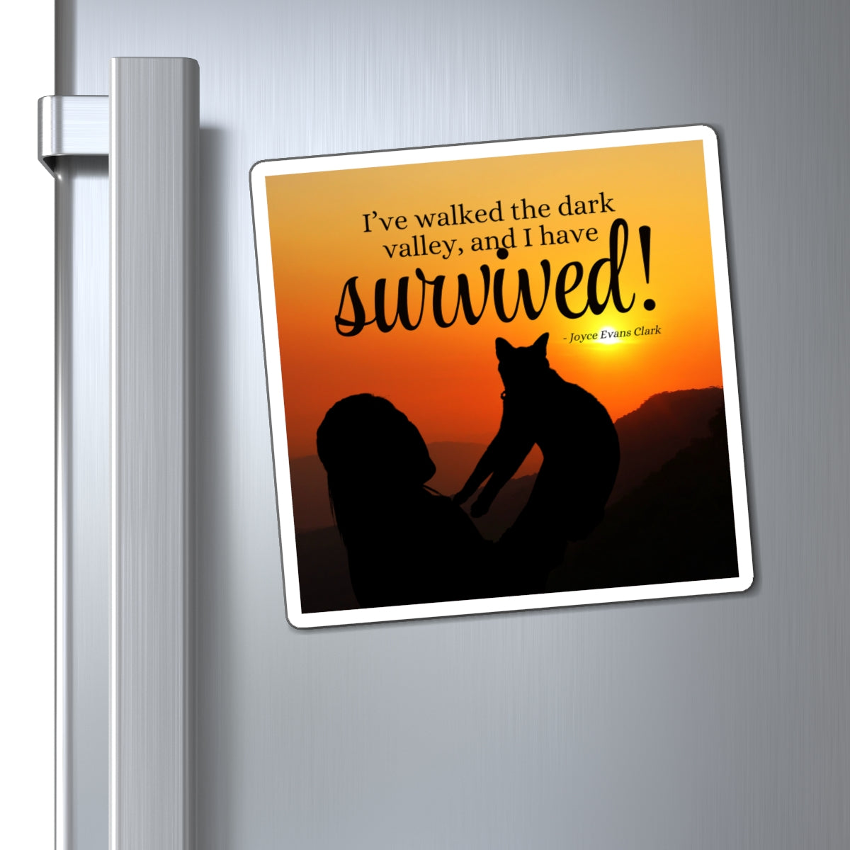 Photo depicting the ​Cat Lady Strong Magnets from EpiAl's Shop.