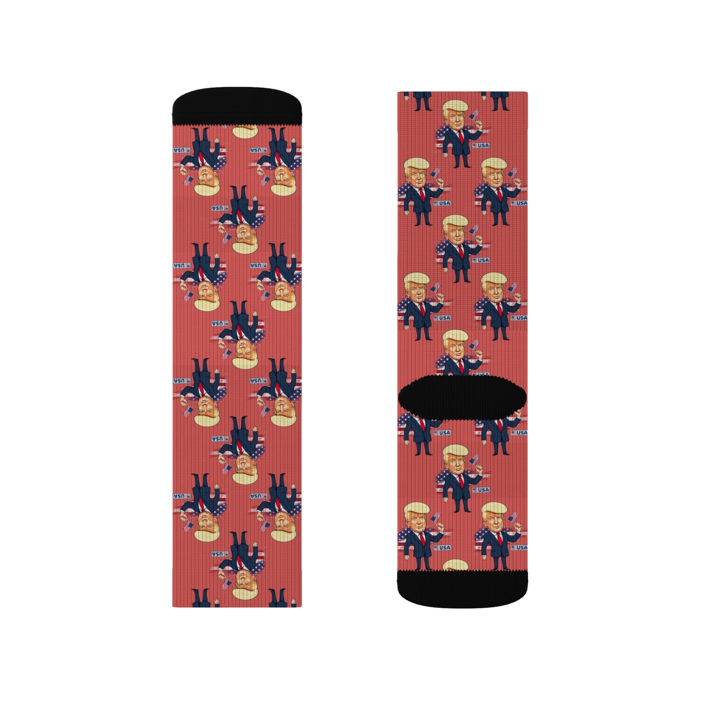 Fun Political Design Socks - Perfect for Casual Wear and Gifts