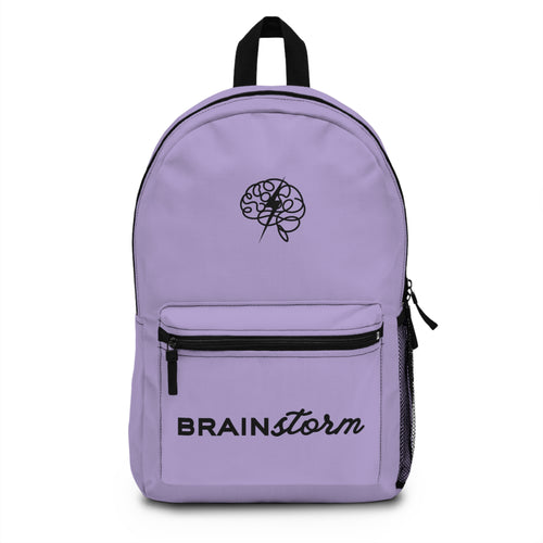BRAINstorm Epilepsy Awareness Backpack | Purple Everyday Daypack
