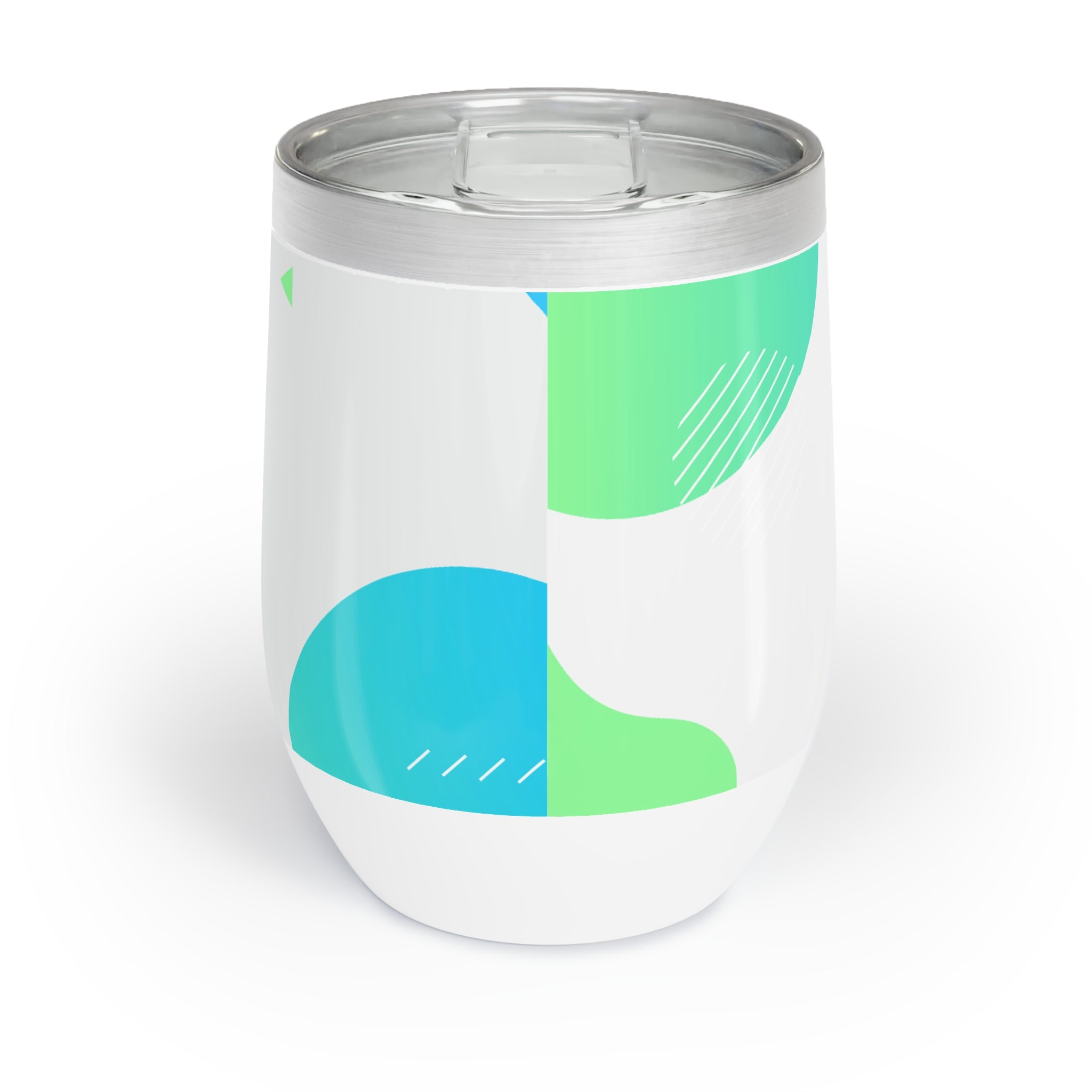 Photo depicting the ​Live in the Moment Chill Wine Tumbler from EpiAl's Shop.