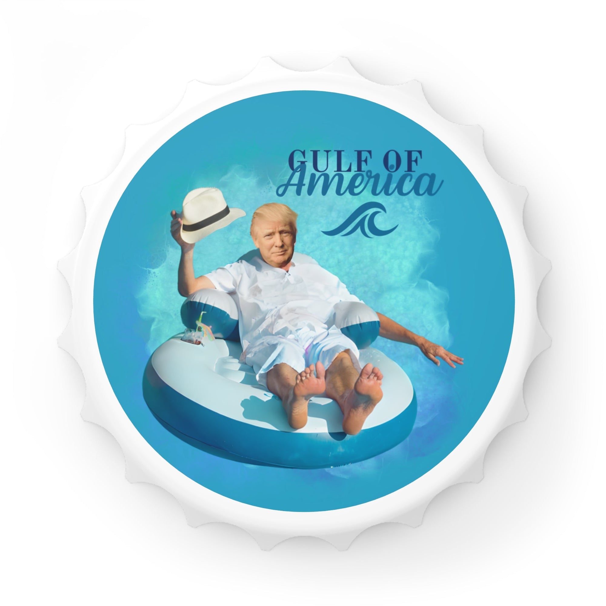 Trump Gulf of America Bottle Opener Printify