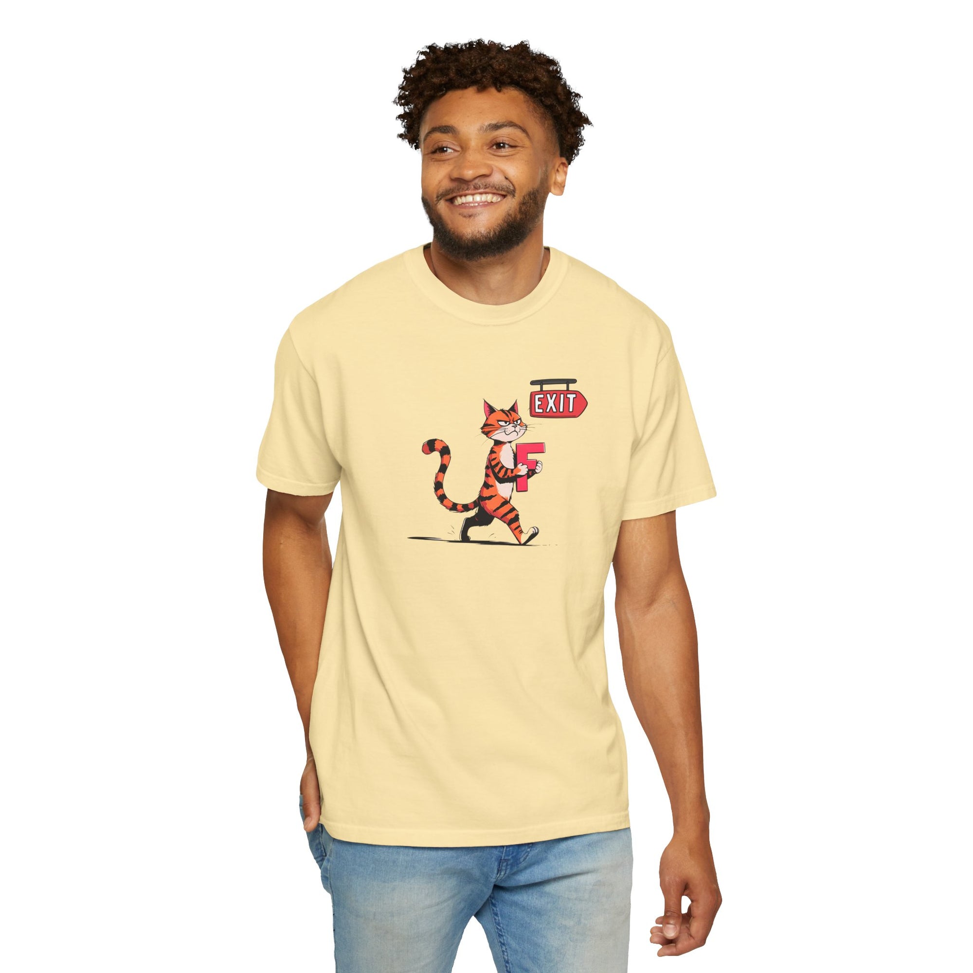 Getting the F Outta Here Unisex Garment-Dyed T-shirt