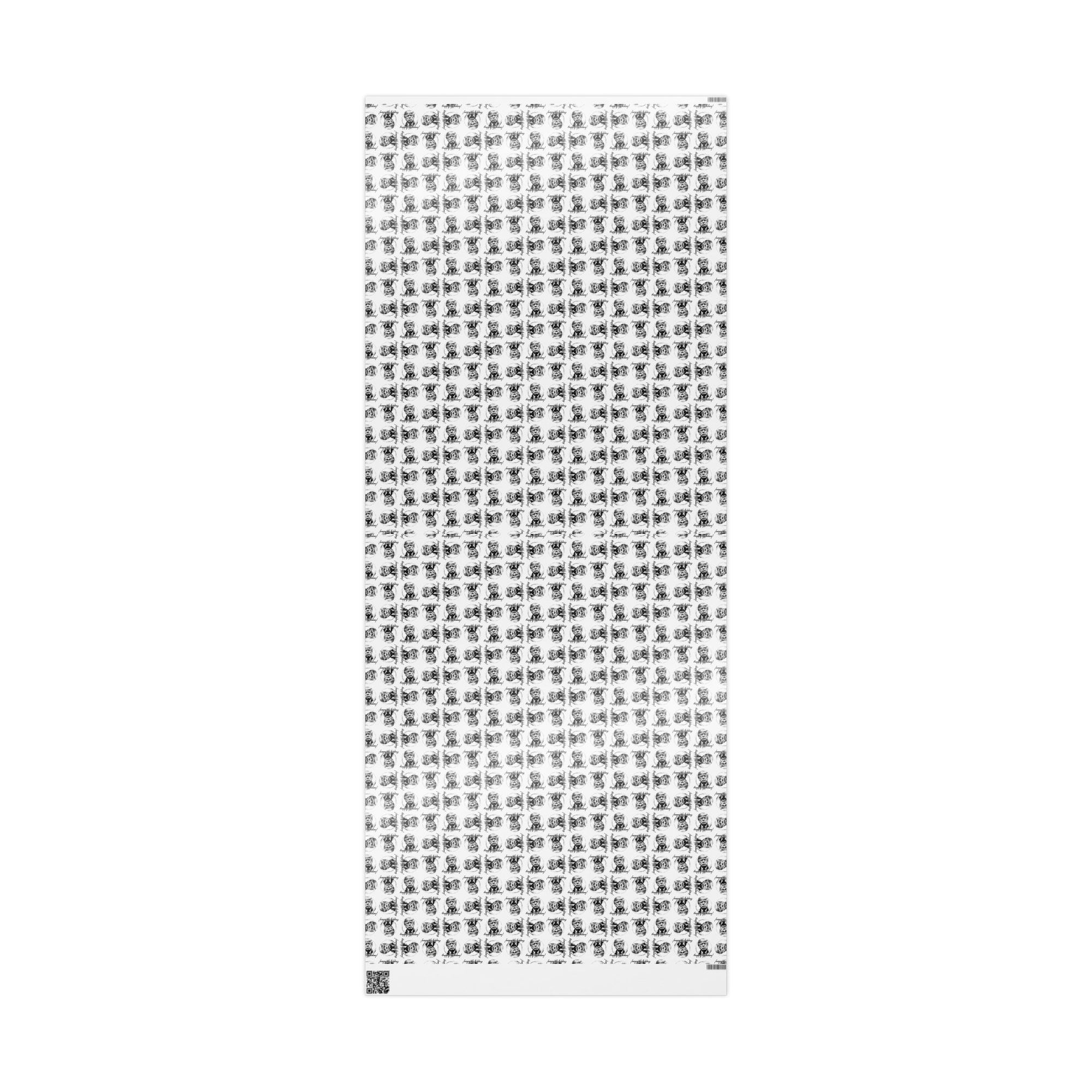 Whimsical Trump Happy Birthday Wrapping Paper