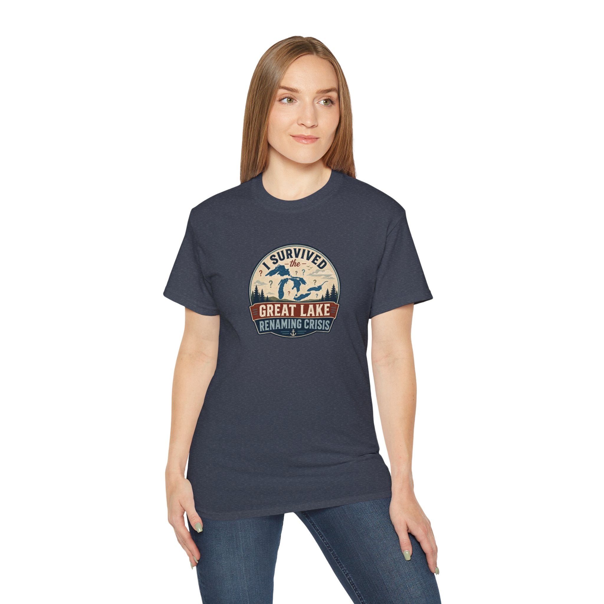 I Survived the Great Lake Renaming Crisis T-Shirt | Lake Ontario vs. Lake America Tee