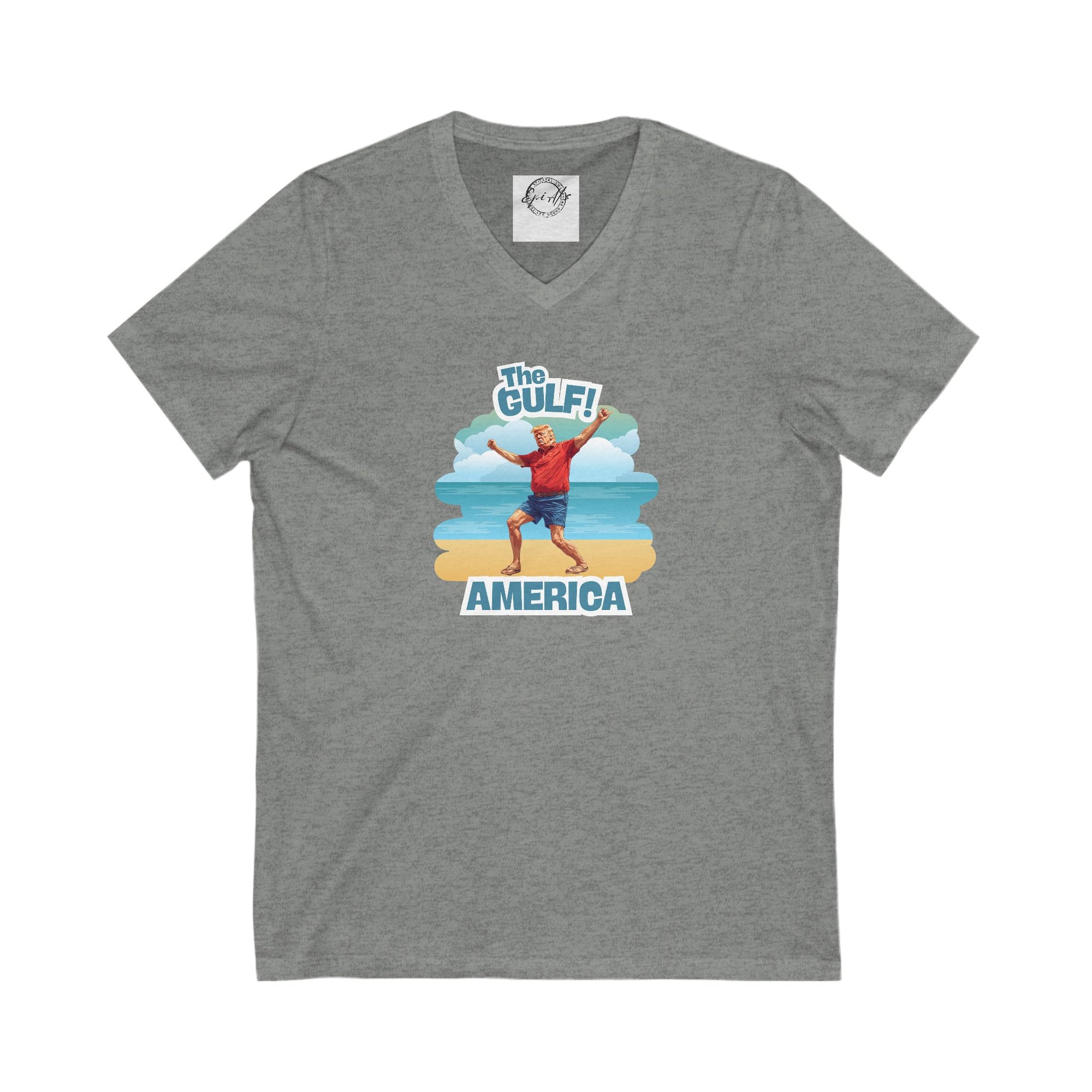 Gulf America V-Neck Tee