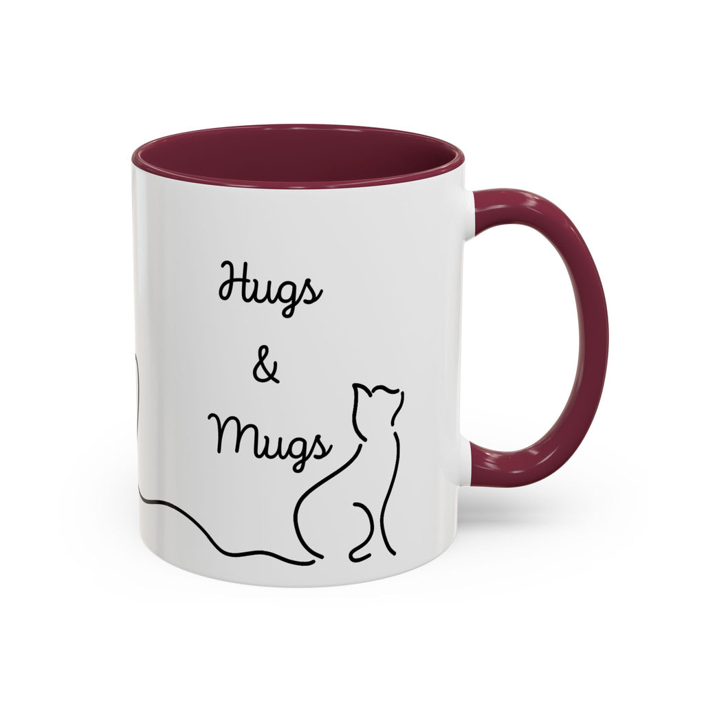 Hugs & Mugs Vibrant Color Coffee Mug