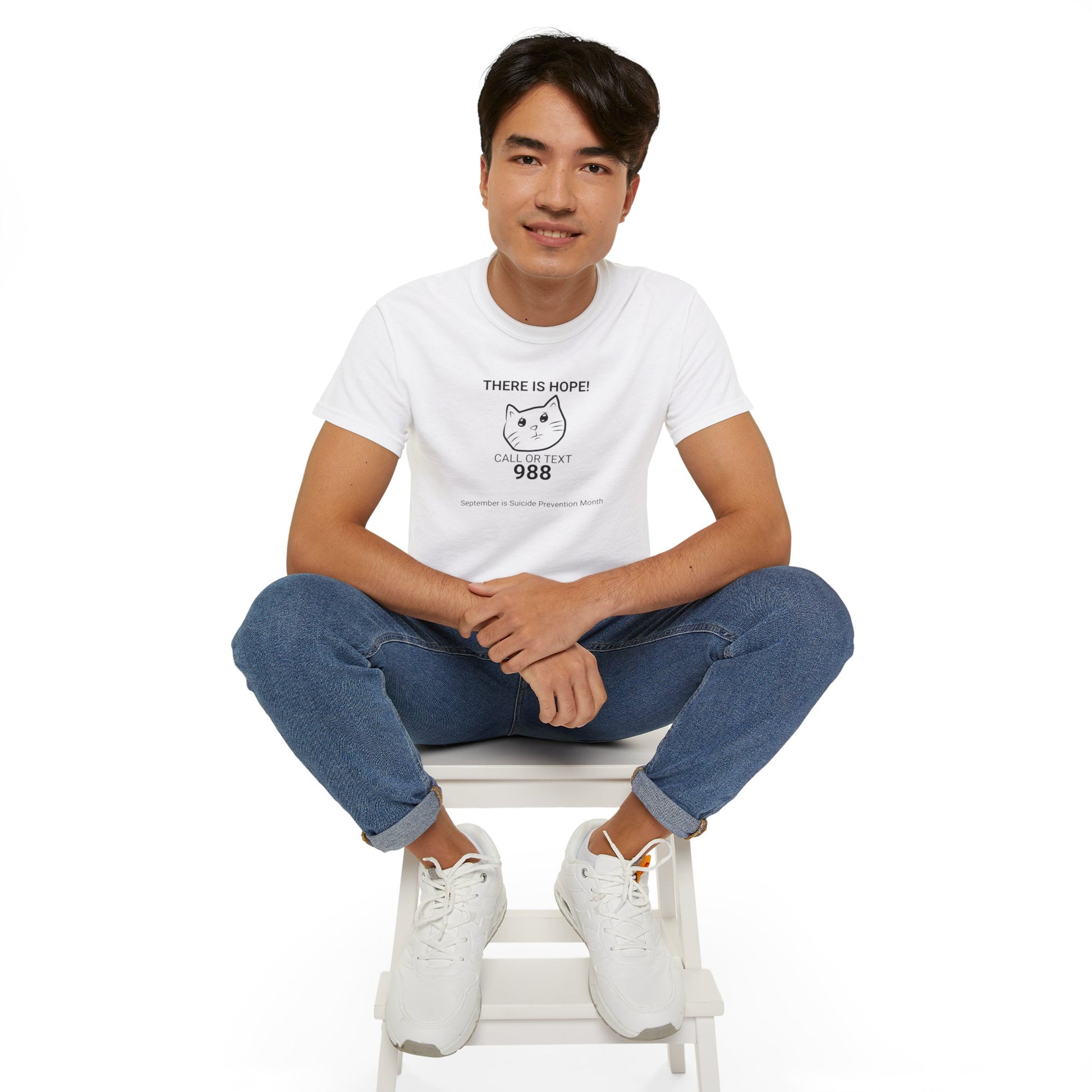 Suicide Prevention Month Unisex Ultra Cotton Tee - T-Shirt - EpiAl's Shop