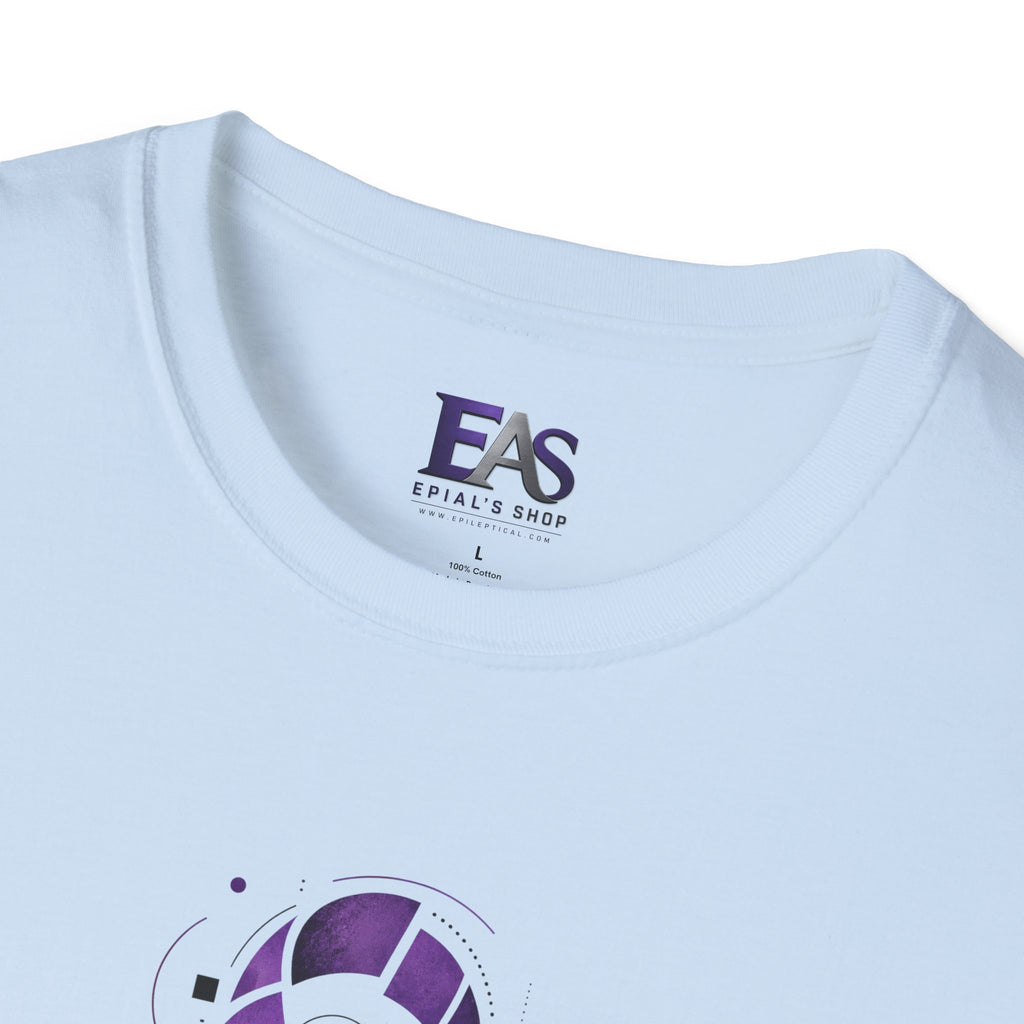 Fragmented, Not Broken Epilepsy Awareness T-Shirt | Purple Ribbon Unisex Graphic Tee