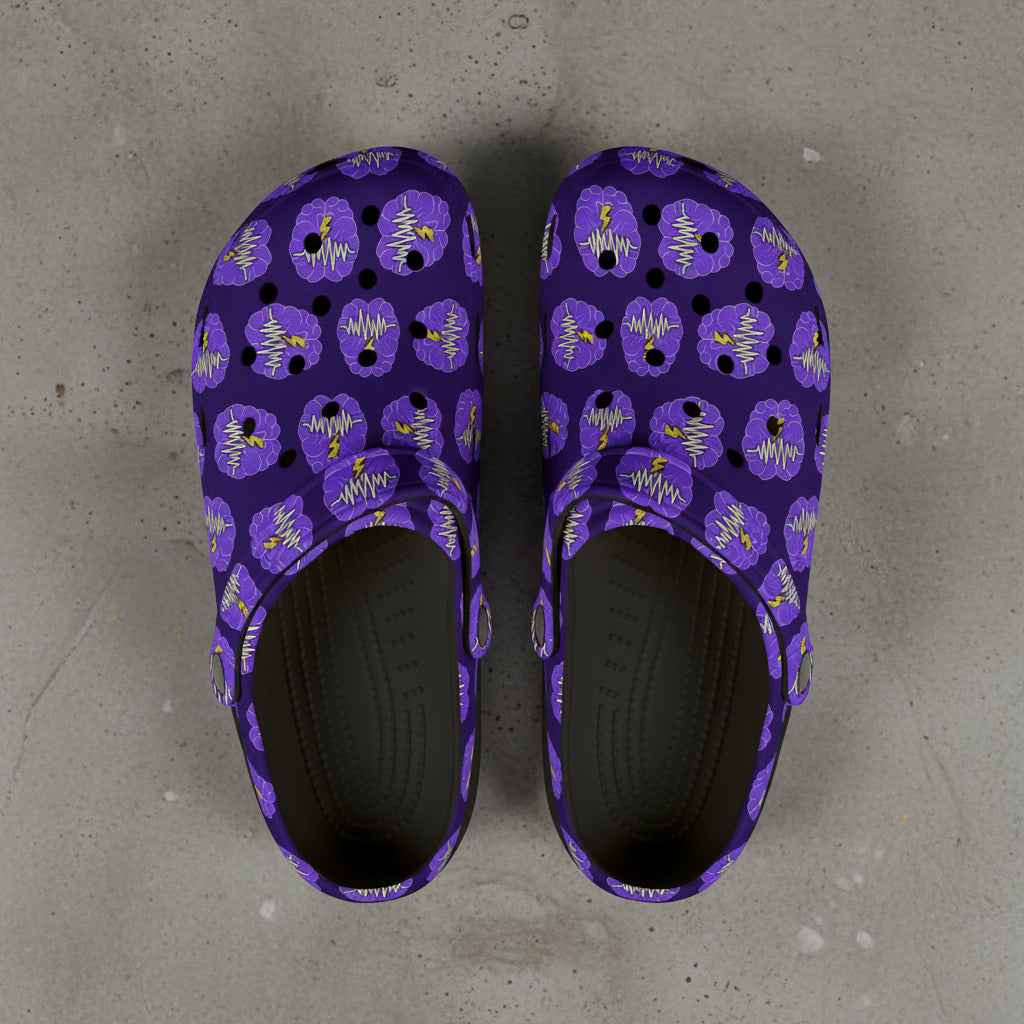 Neurostrong Clogs – Epilepsy Awareness EVA Comfort Shoes