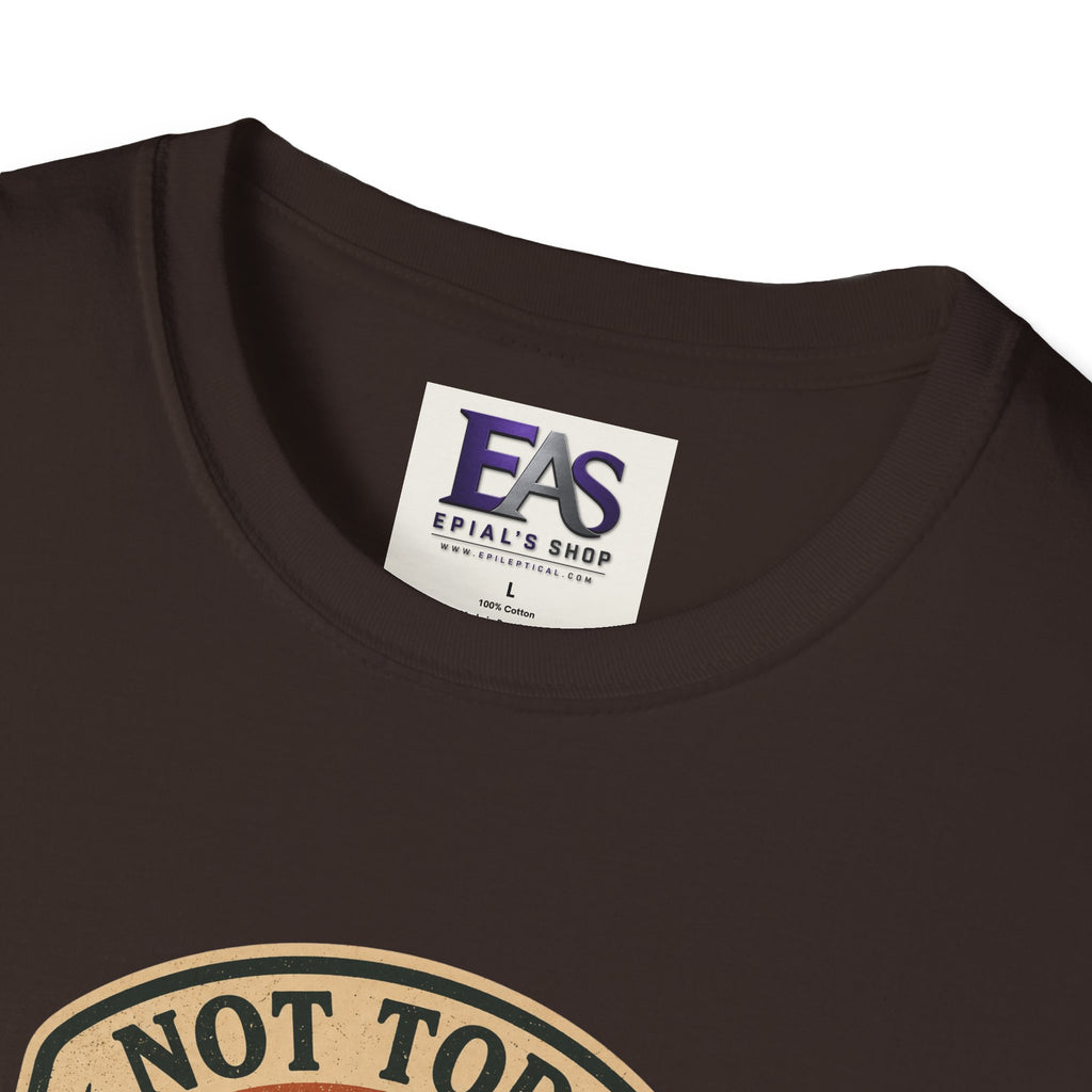Not Today National Recreation Area Unisex T-Shirt | Funny Retro Outdoors Graphic Tee