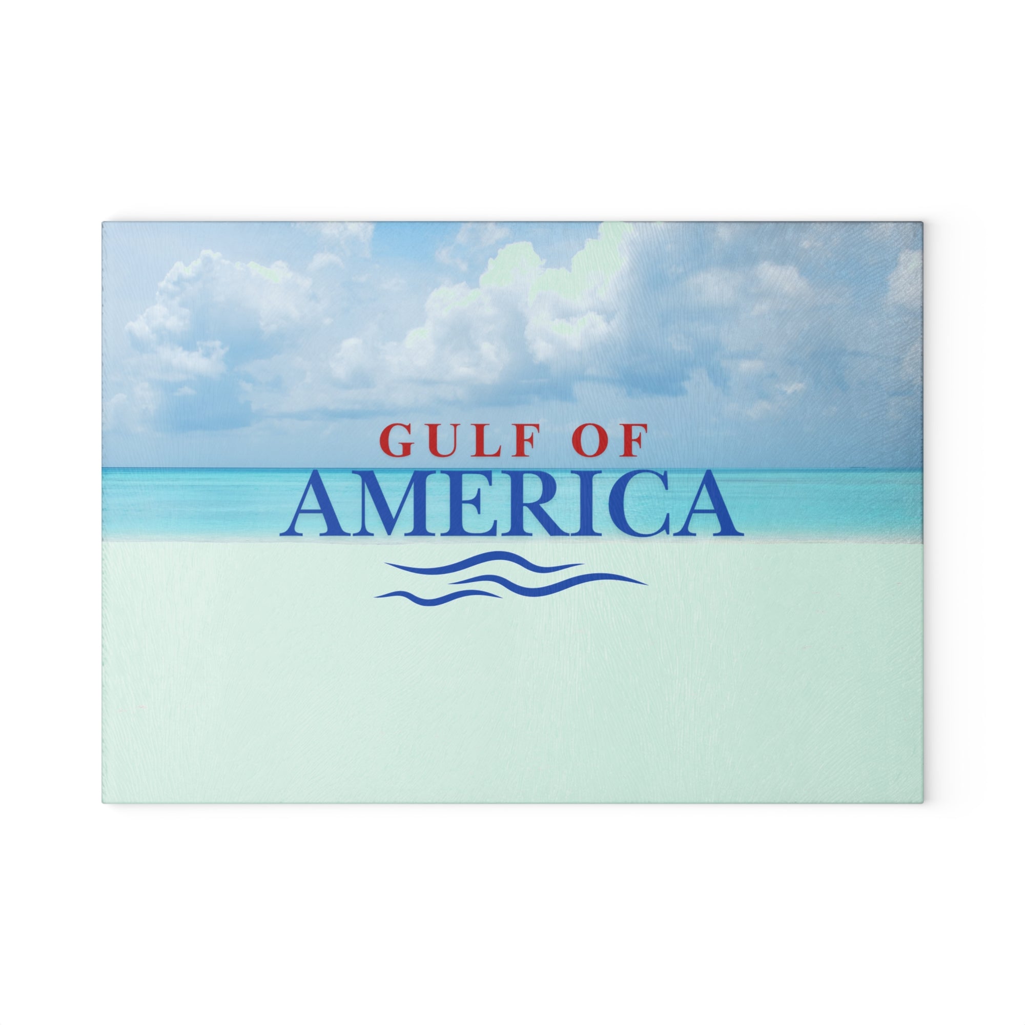 American Gulf Glass Cutting Board