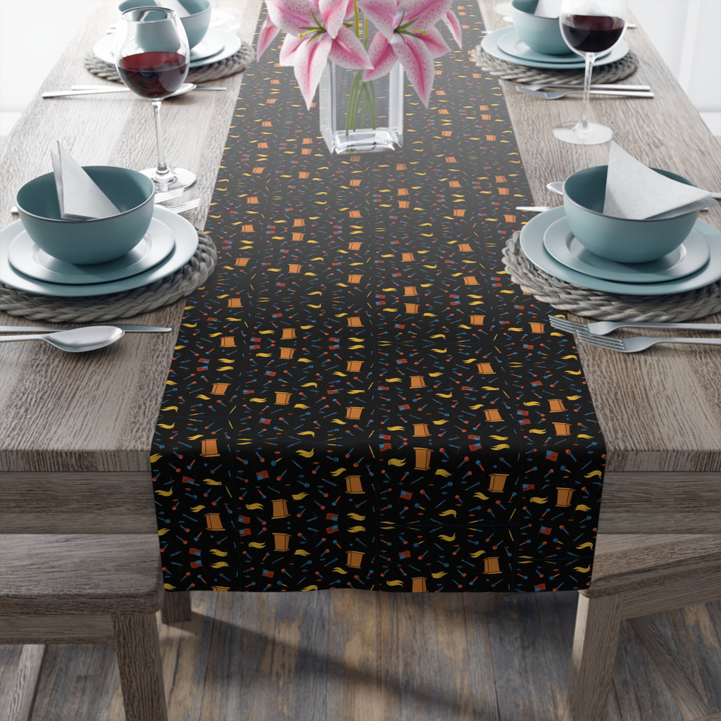 “State of the Dinner Table” Political Parody Table Runner
