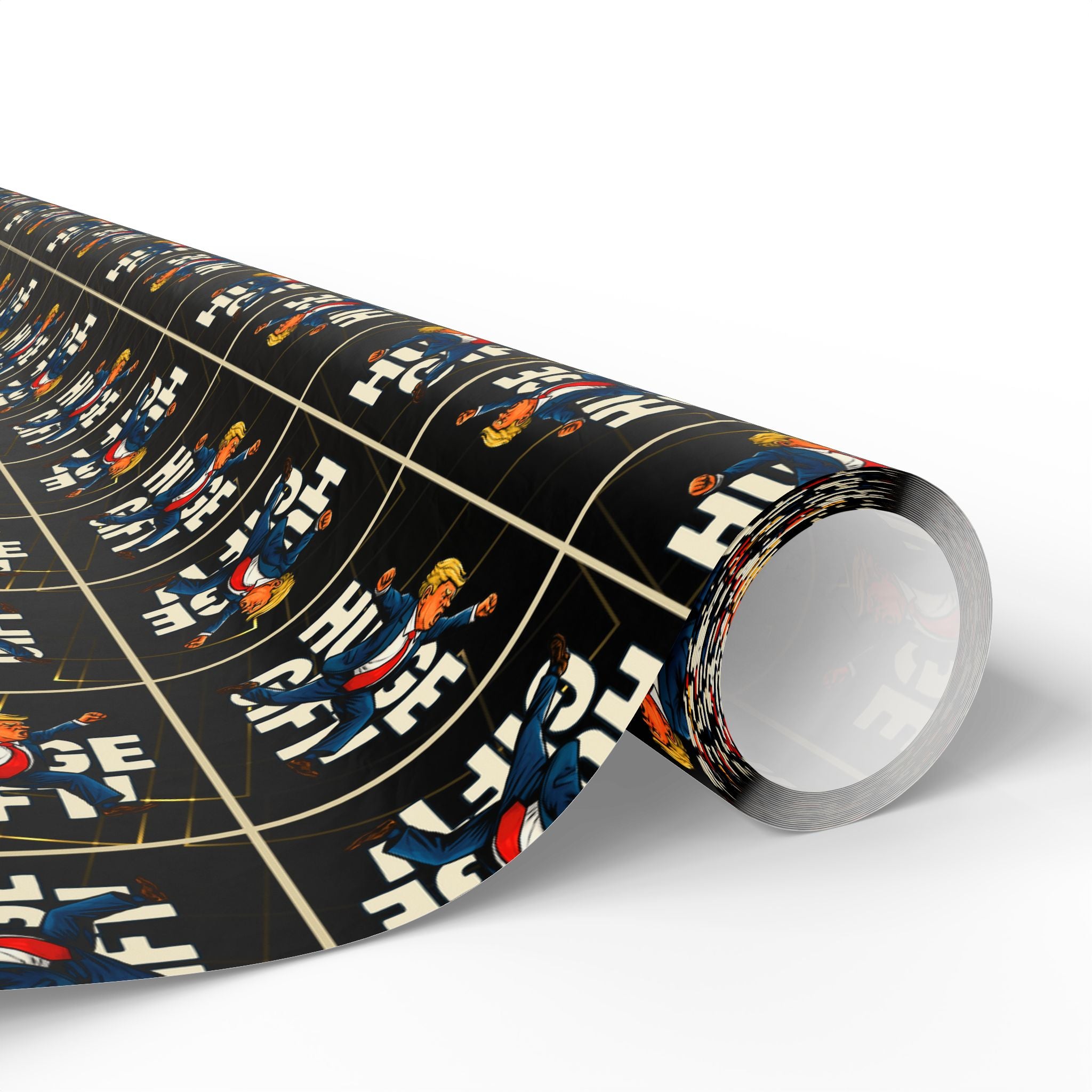Huge Parody Gift Wrapping Paper – Bold Political Humor