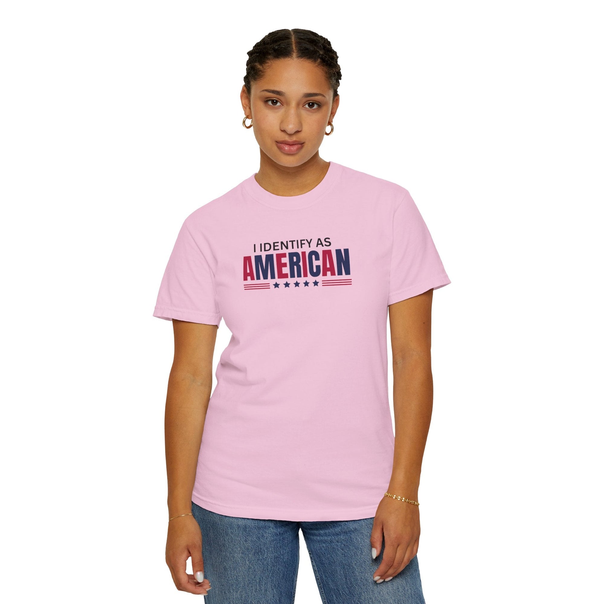 I Identify as American Unisex T-Shirt Printify