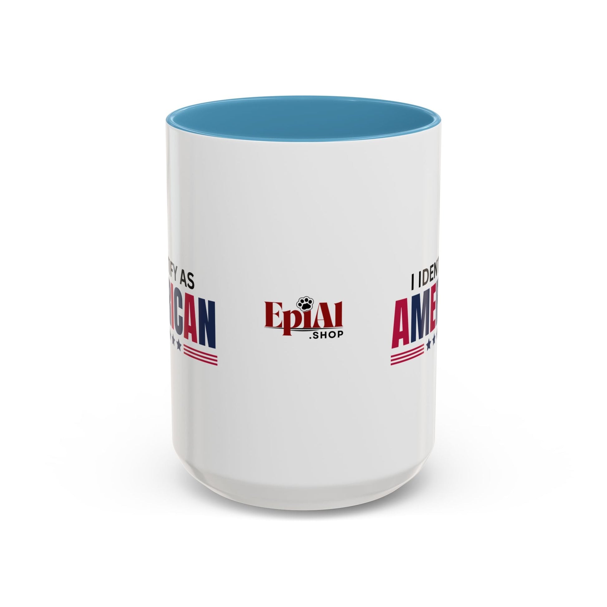 I Identify as American Accent Coffee Mug - 11 oz & 15 oz Printify