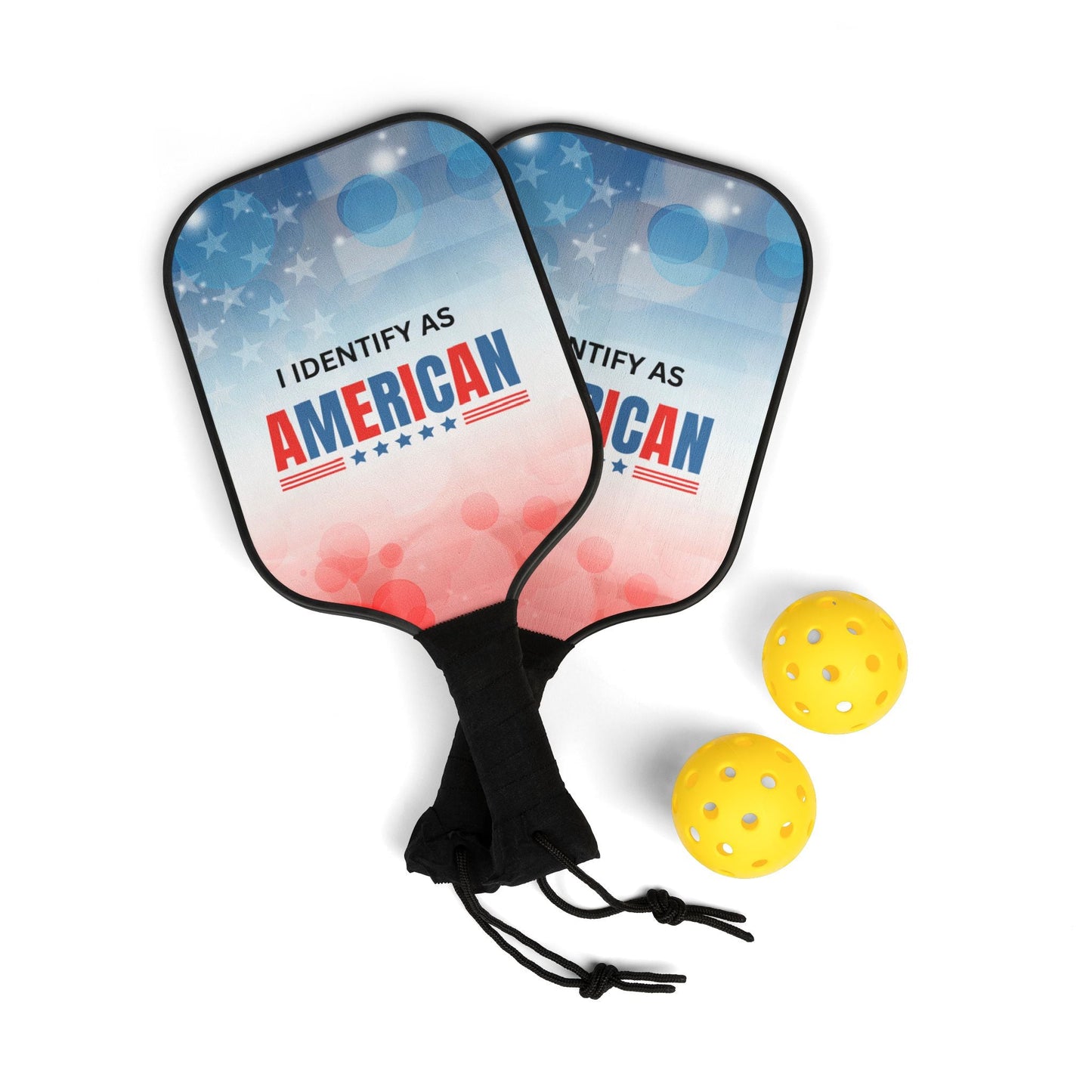 Identify as American Pickleball Paddle Kit Printify