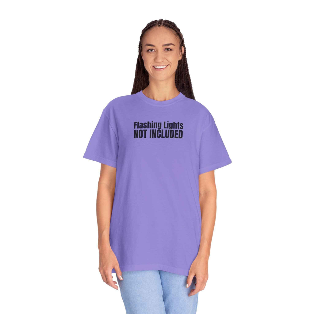 Flashing Lights Not Included T-Shirt | Epilepsy Awareness Tee