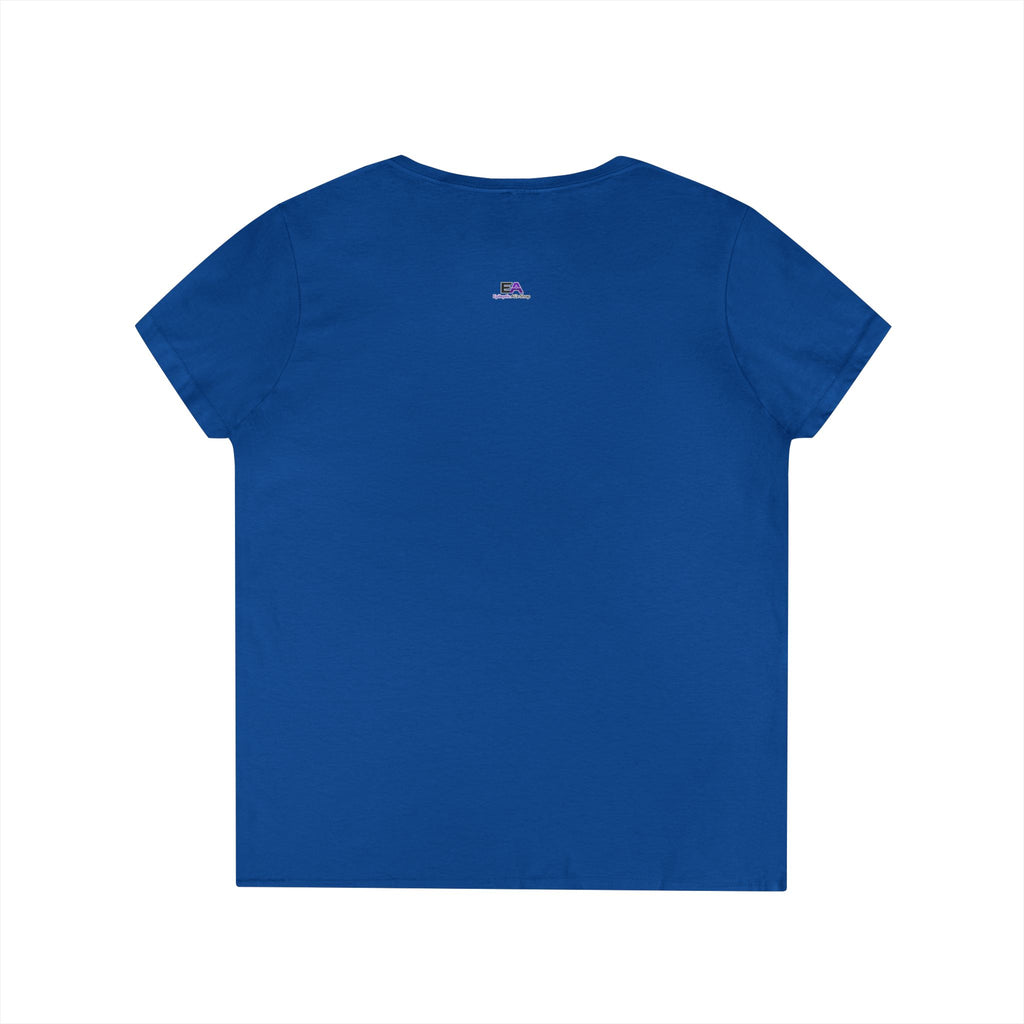 Soft Paws, Sharp Opinions Women’s V-Neck Tee
