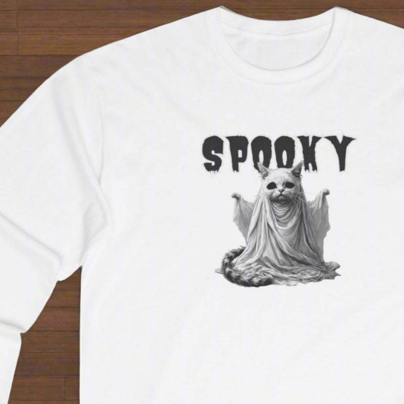 Spooky Long Sleeve Tee, Halloween Shirt