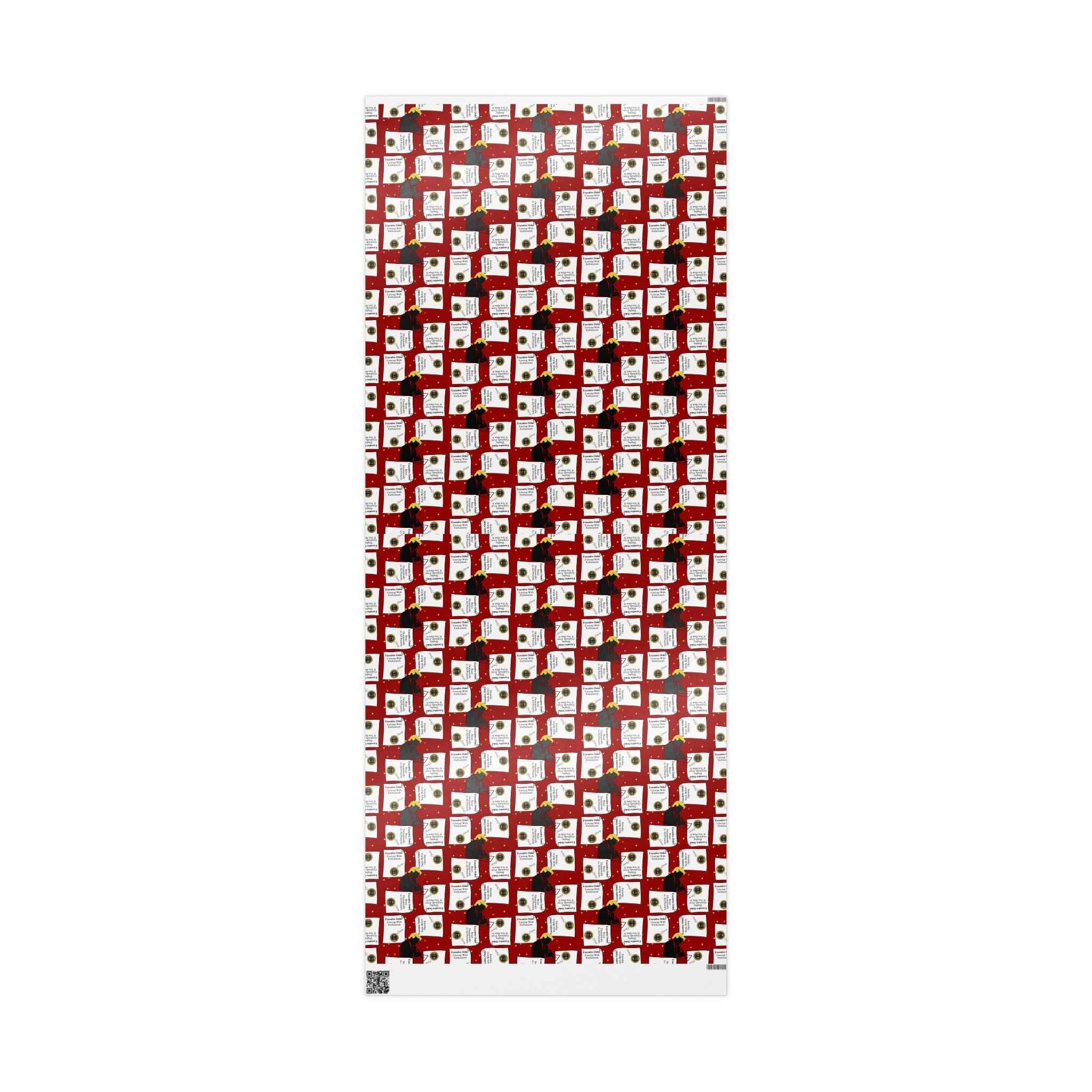 Executive Orders Gift Wrap – Political Parody Edition